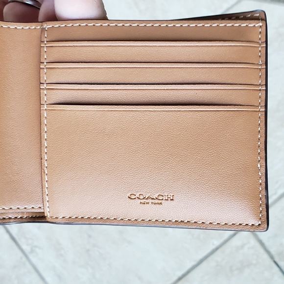 COACH 3-IN-1 WALLET RAINBOW SIGNATURE:NWT CHALK/RAINBOW PRIDE C9863 - Picture 5 of 11